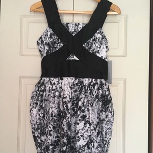 NWT GO International Bubble Hem Dress